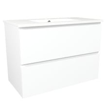 Elemental Plus 900mm Freestanding Single Vanity with Removable Kickboard